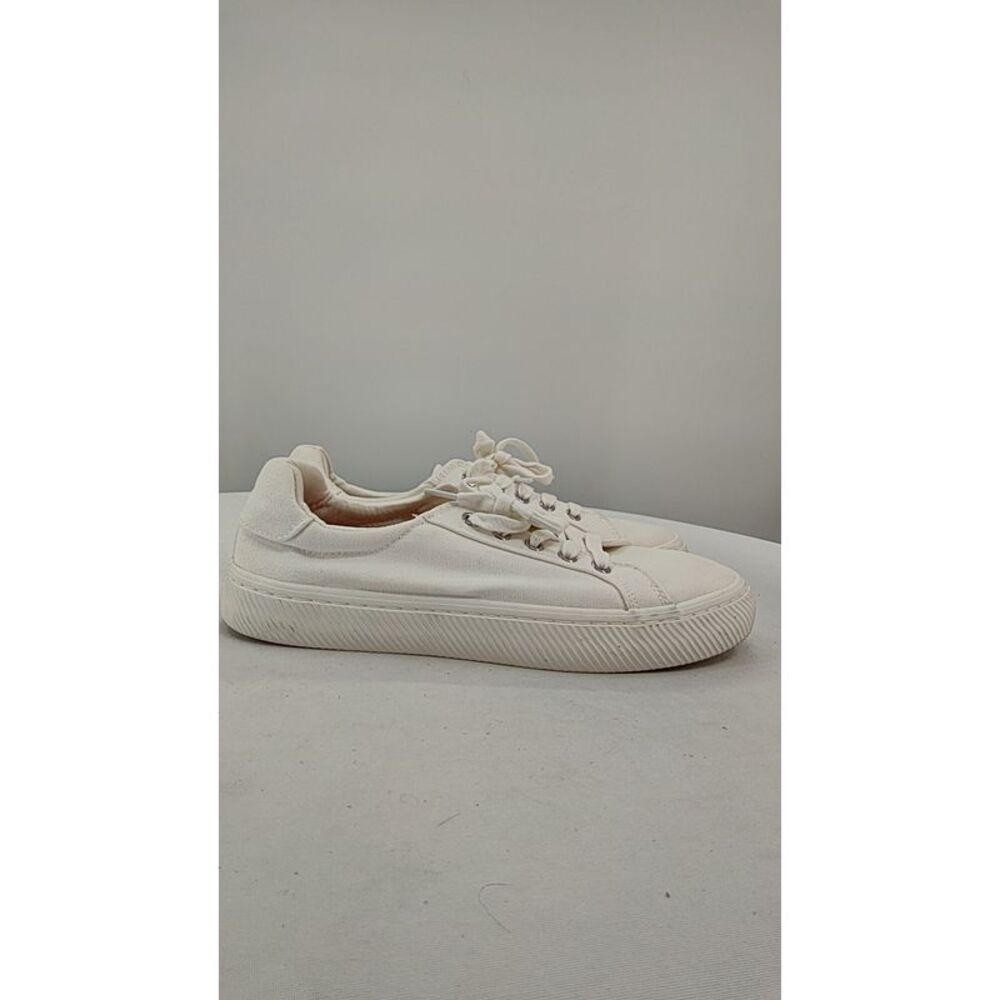 Quince White Low-Top Canvas Sneakers